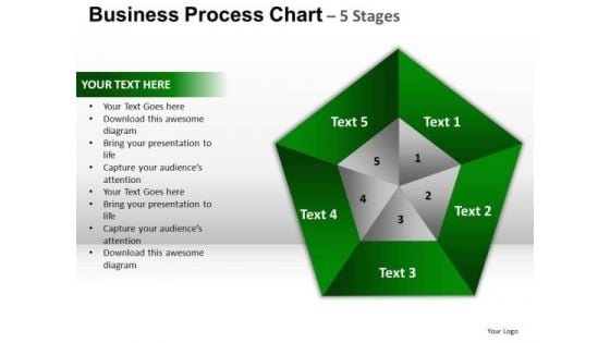 PowerPoint Presentation Designs Leadership Pentagon Pie Chart Ppt Design