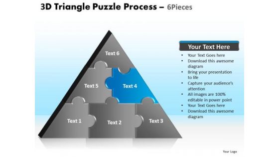 PowerPoint Presentation Designs Leadership Triangle Puzzle Ppt Template