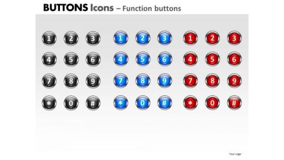 PowerPoint Presentation Designs Marketing Buttons Icons Ppt Designs