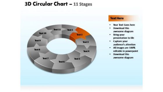 PowerPoint Presentation Designs Process Circular Ppt Themes