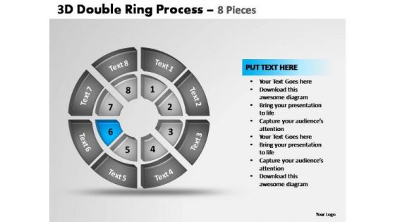 PowerPoint Presentation Designs Process Double Ring Ppt Designs