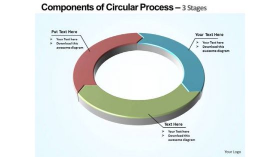 PowerPoint Presentation Designs Sales Components Of Circular Ppt Slide