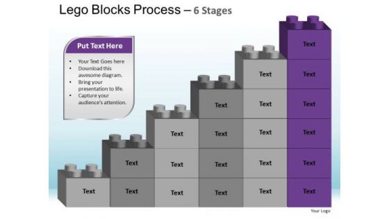 PowerPoint Presentation Designs Sales Lego Blocks Ppt Slide Designs