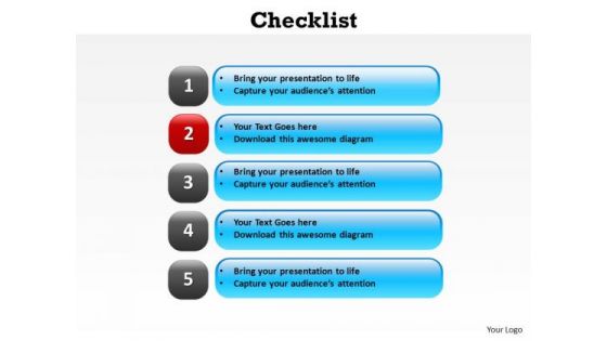 PowerPoint Presentation Designs Strategy Checklist Ppt Slide Designs