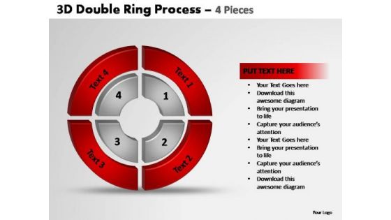 PowerPoint Presentation Designs Strategy Double Ring Ppt Themes