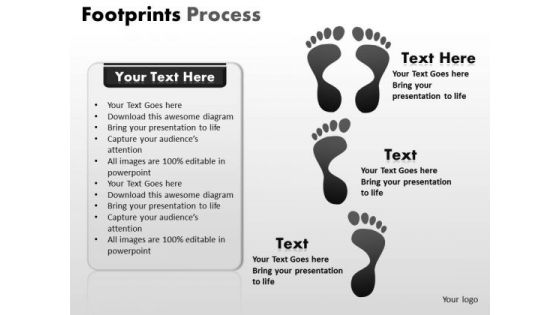 PowerPoint Presentation Designs Strategy Footprints Strategy