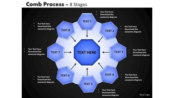 PowerPoint Presentation Designs Strategy Hub And Spokes Process Ppt Slides