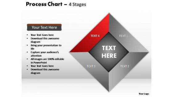 PowerPoint Presentation Designs Strategy Process Chart Ppt Template
