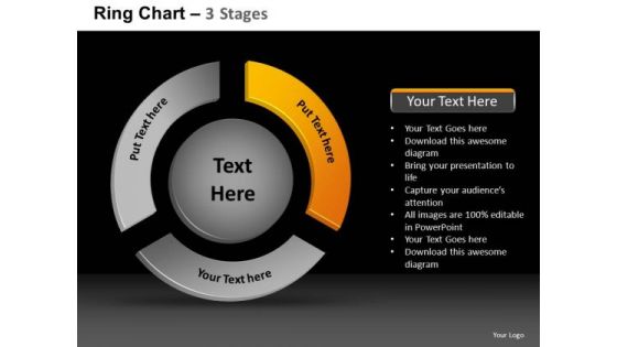 PowerPoint Presentation Designs Strategy Ring Chart Ppt Layout