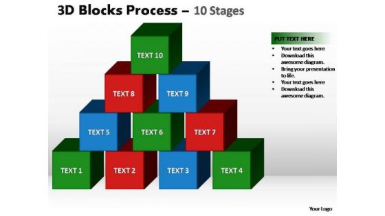 PowerPoint Presentation Designs Success Blocks Process Ppt Designs
