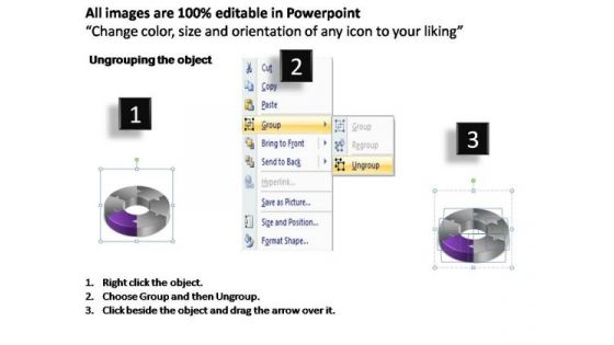 PowerPoint Presentation Diagram Circular Chart Ppt Template