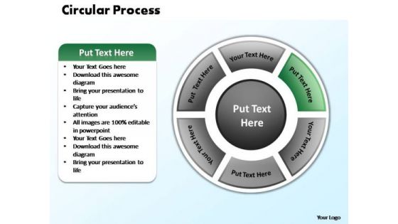 PowerPoint Presentation Diagram Circular Process Ppt Theme