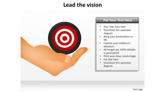 PowerPoint Presentation Diagram Lead The Vision Ppt Backgrounds