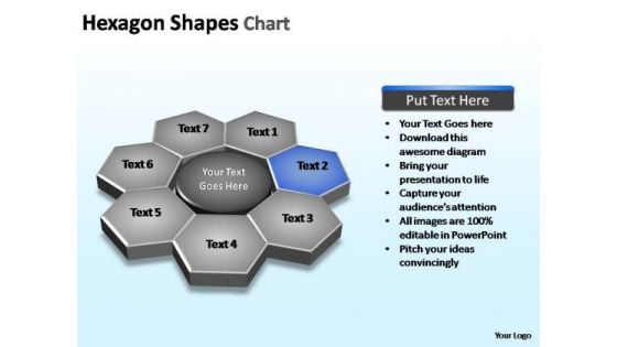 PowerPoint Presentation Download Hexagon Shapes Ppt Template