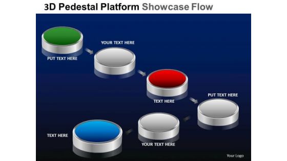 PowerPoint Presentation Download Pedestal Platform Showcase Ppt Designs