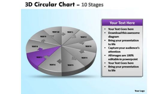 PowerPoint Presentation Editable Circular Ppt Template