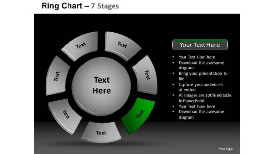 PowerPoint Presentation Education Ring Chart Ppt Backgrounds