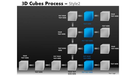 PowerPoint Presentation Flow Process Diagram