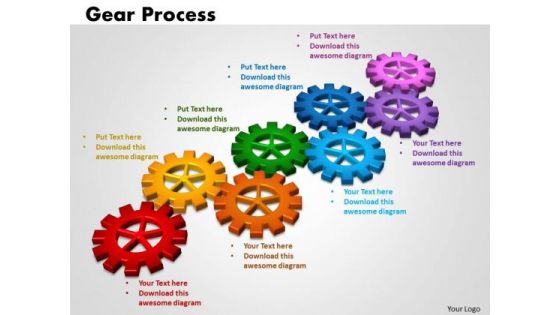 PowerPoint Presentation Gears Process Business Ppt Designs