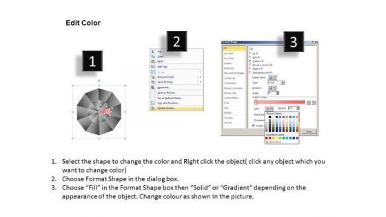 PowerPoint Presentation Graphic Circular Quadrant Ppt Presentation Designs