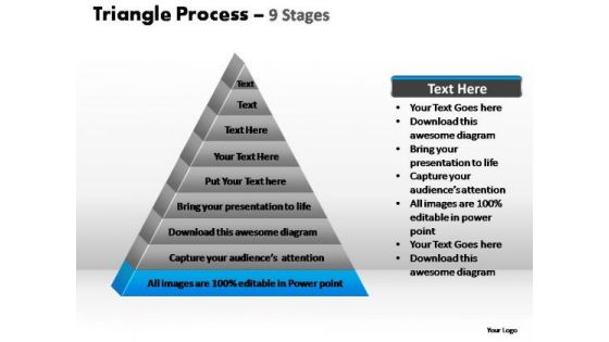 PowerPoint Presentation Graphic Triangle Process Ppt Backgrounds