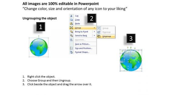 PowerPoint Presentation Graphic World Of Web Ppt Design