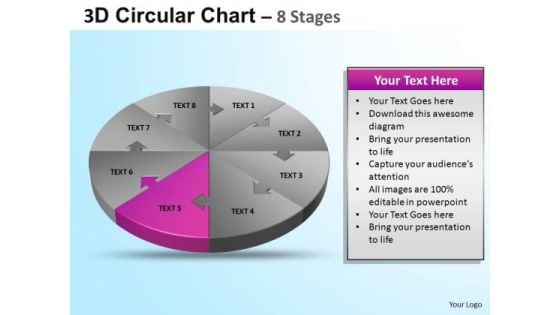 PowerPoint Presentation Growth Circular Ppt Process