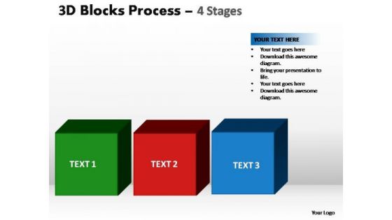 PowerPoint Presentation Leadership Blocks Process Ppt Template