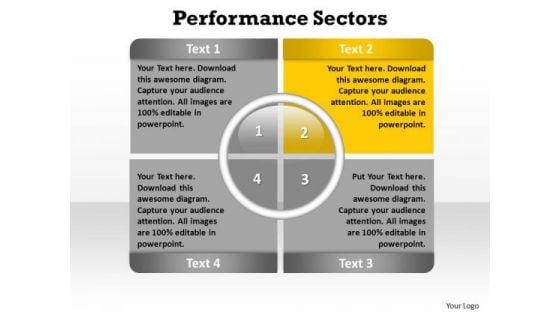 PowerPoint Presentation Leadership Performance Sectors Ppt Template