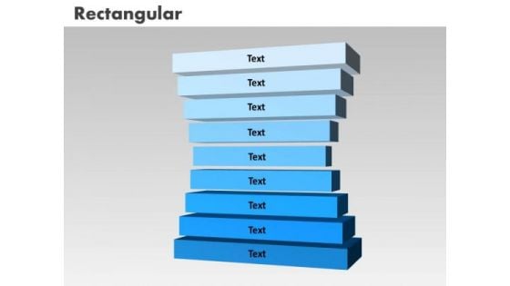 PowerPoint Presentation List Rectangular Diagram Ppt Template