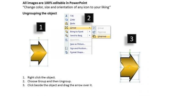 PowerPoint Presentation Losses Eight Steps Meeting Process Flow Chart Templates