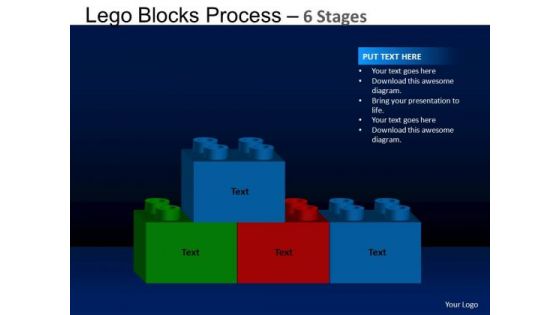 PowerPoint Presentation Marketing Lego Blocks Ppt Slide