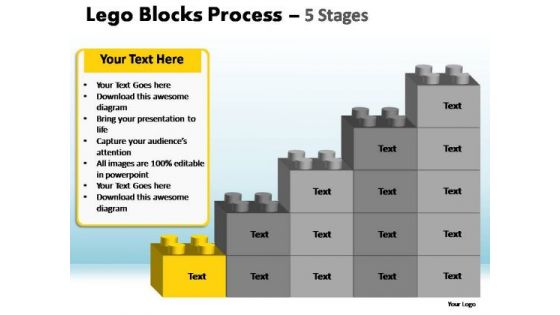 PowerPoint Presentation Marketing Lego Ppt Template