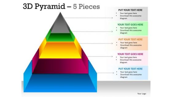 PowerPoint Presentation Marketing Pyramid Ppt Themes