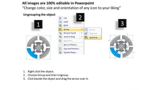 PowerPoint Presentation Marketing Round Chart Ppt Designs