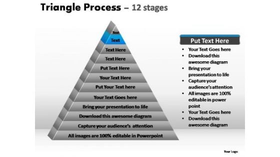 PowerPoint Presentation Marketing Triangle Process Ppt Slide Designs