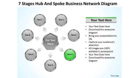 PowerPoint Presentation Network Diagram Ppt 4 90 Day Business Plan Examples Templates