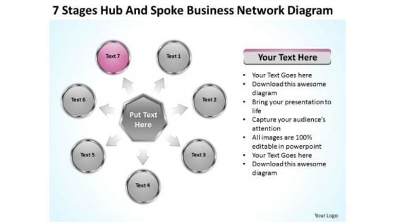 PowerPoint Presentation Network Diagram Ppt 8 Free Business Plans Templates