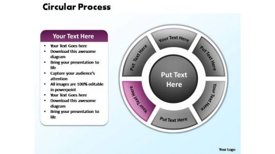 PowerPoint Presentation Process Circular Process Ppt Design Slides