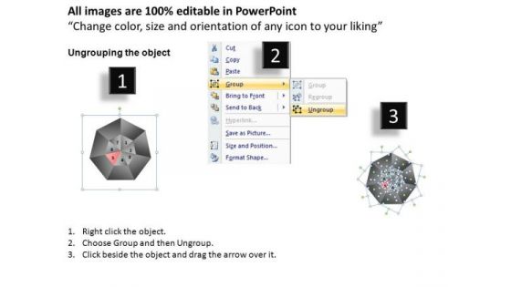 PowerPoint Presentation Process Circular Quadrant Ppt Designs