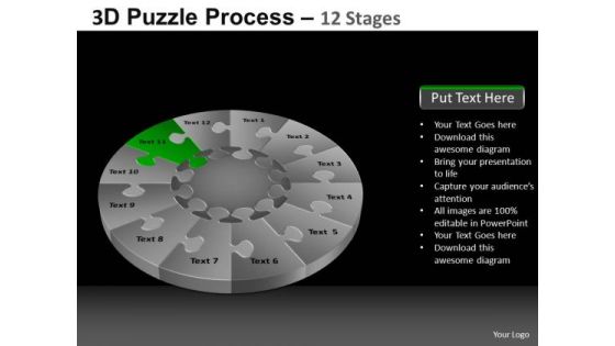 PowerPoint Presentation Process Puzzle Process Ppt Slide Designs