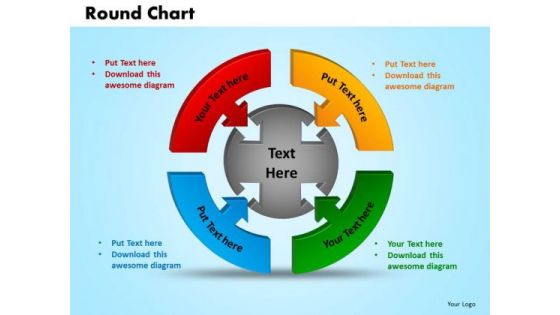 PowerPoint Presentation Round Chart Sales Ppt Themes