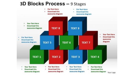 PowerPoint Presentation Sales Blocks Process Ppt Backgrounds