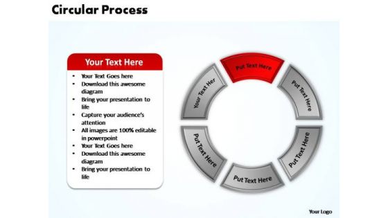 PowerPoint Presentation Sales Circular Process Ppt Slides