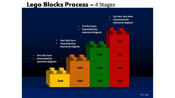 PowerPoint Presentation Sales Lego Blocks Ppt Backgrounds