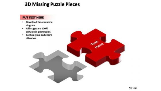 PowerPoint Presentation Sales Missing Puzzle Piece Ppt Themes