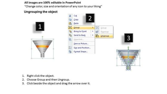 PowerPoint Presentation Slides Showing Sales And Marketing Funnel Slide02