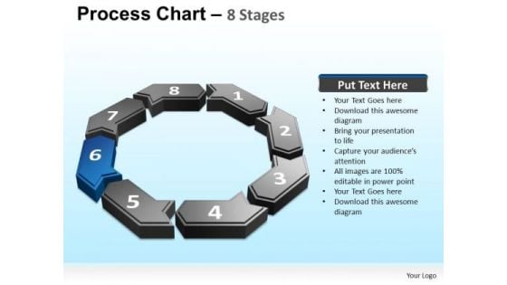 PowerPoint Presentation Strategy Process Chart Ppt Slides