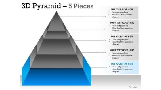 PowerPoint Presentation Strategy Pyramid Ppt Process