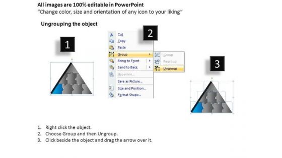 PowerPoint Presentation Strategy Triangle Puzzle Ppt Slide Designs